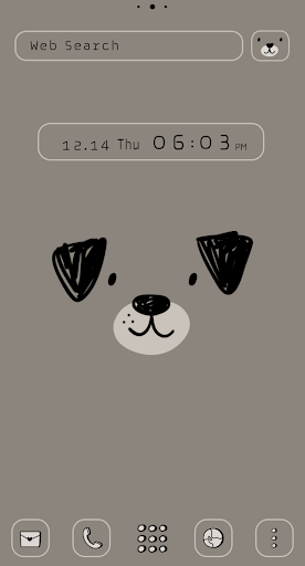 Puppy Dog Faces Theme +HOME Screen 2