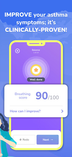 Airlyn, the asthma app Screen 3