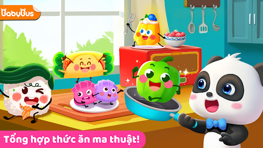 Nhà Bếp Của Bé Gấu Trúc Mod VÔ HẠN TÀI NGUYÊN