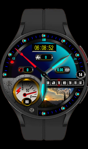 Android application RCP R0002 WATCH FACE screenshort