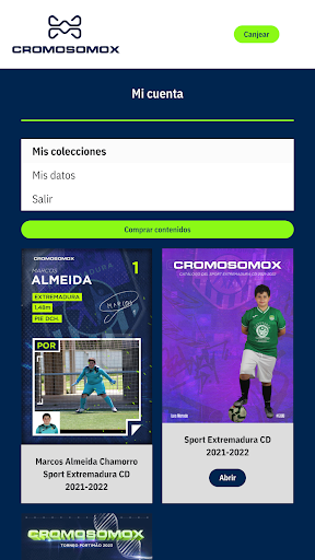 Android application Cromosomox screenshort