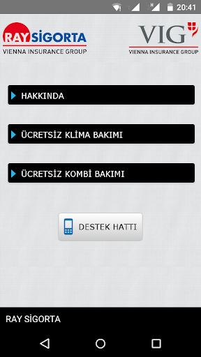 Android application Ray Konut screenshort