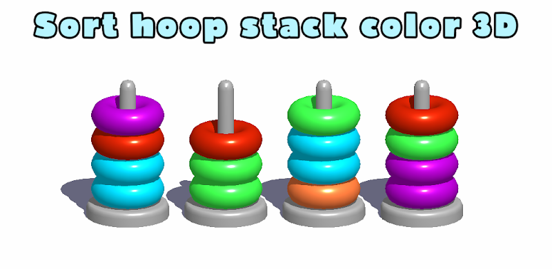 Sort Hoop Stack Color - 3D Col