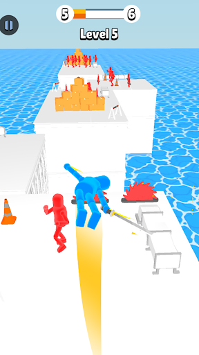 Android application Ragdoll Undefeated Run screenshort