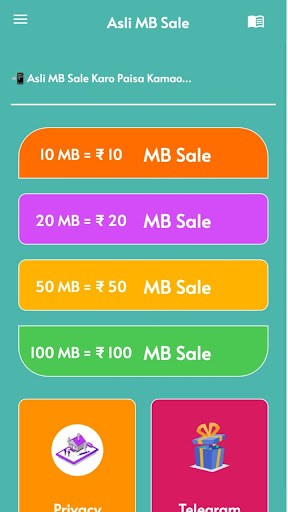 Asli MB App Screen 2