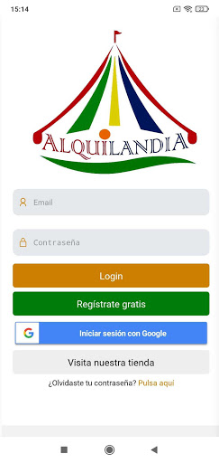 Android application Alquilandia Sevilla screenshort