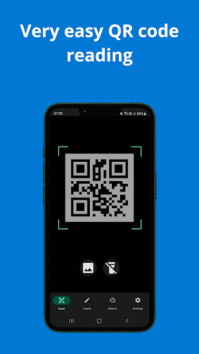 Android application QR Code Reader screenshort