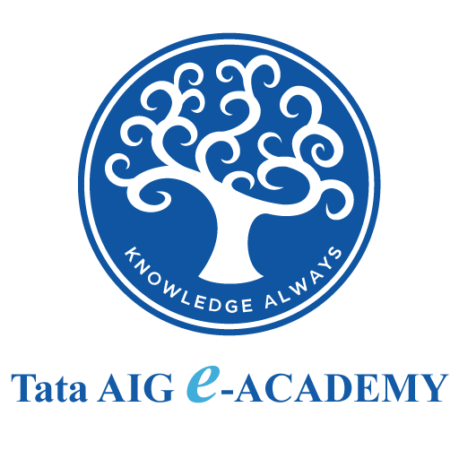 TATA AIG e-Academy logo