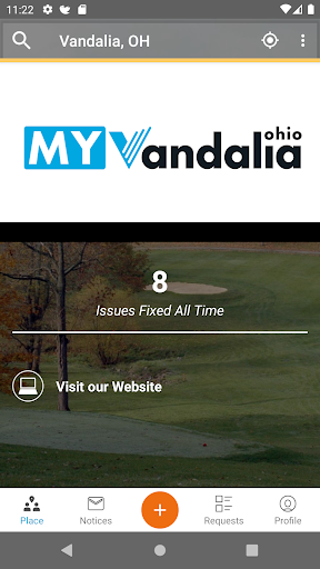 Android application My Vandalia screenshort