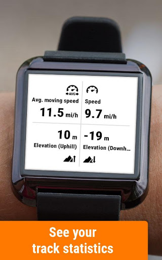 Screenshot of Locus Map Watch