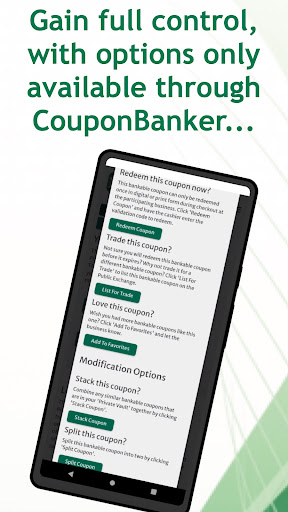 CouponBanker Screen 2