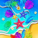 Cover Image of ダウンロード Summer Starfish - Wallpaper  APK