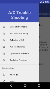 Скачать AC Air condition Troubleshoot,Repair,Maintenance Онлайн бесплатно на Андроид