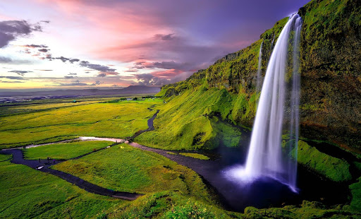 Android application Waterfall jigsaw puzzles games screenshort