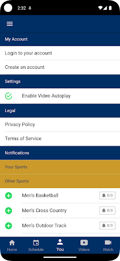 UC Merced Athletics Screen 3