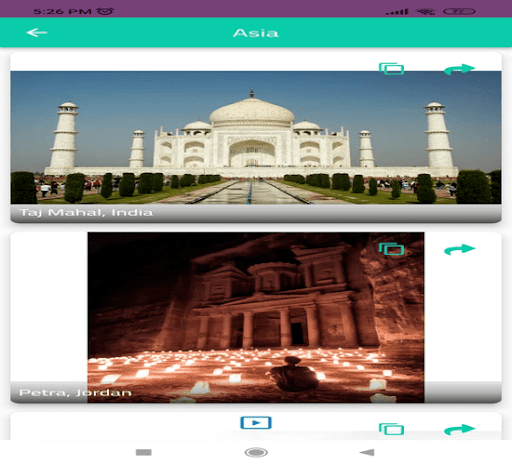 Traveling around the world