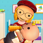Cover Image of 下载 Stickman Babysitter Game - Dream Family Sim 1.0 APK