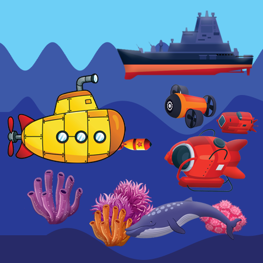 Submarine Fighting Game 2D logo