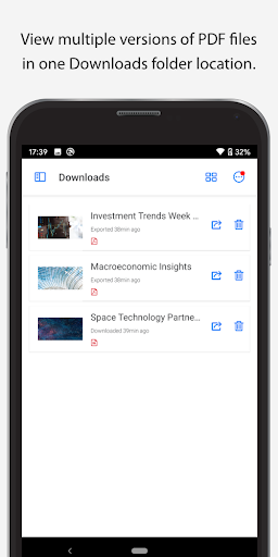Screenshot of MicroStrategy Library