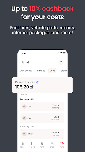 Appjobs: courier fleet partner Screen 3