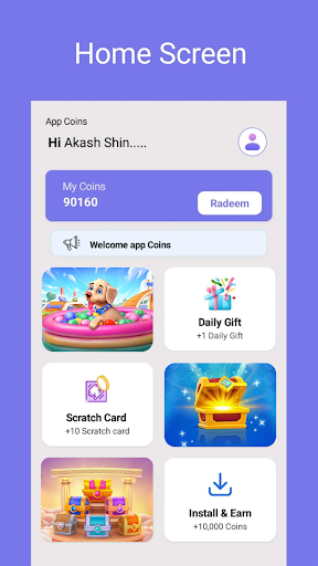 Android application Cash UC And BGMI screenshort