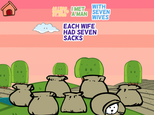 Screenshot of St. Ives: book & nursery rhyme