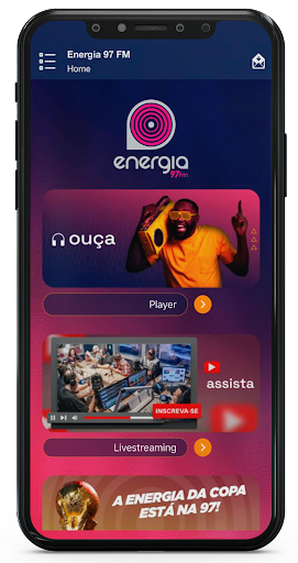 Android application ENERGIA 97 FM - OFICIAL screenshort