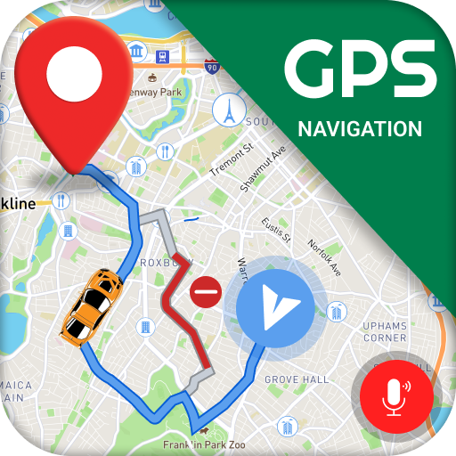 GPS Maps Voice Navigation App Header - AppWisp.com