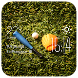 softball weather widget/clock icon
