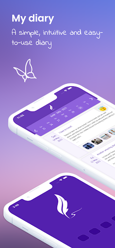 Android application My diary - Secret Journal screenshort
