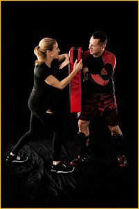 Self defence fighting training