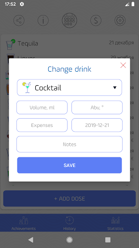 Alcogram - Alcohol calendar Screen 3