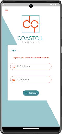 Android application Coastoil Dynamic Apps screenshort