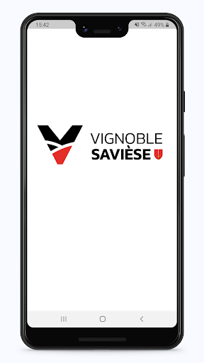 Android application Vignoble Savièse screenshort