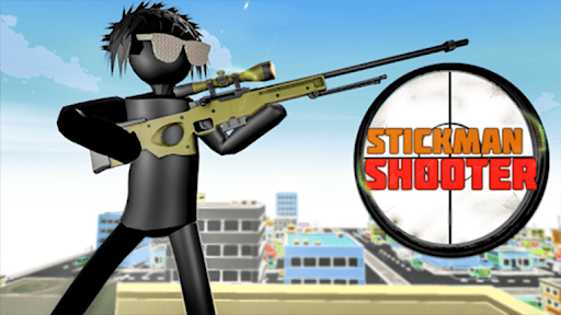 Android application Stickman Sniper Shooter games screenshort