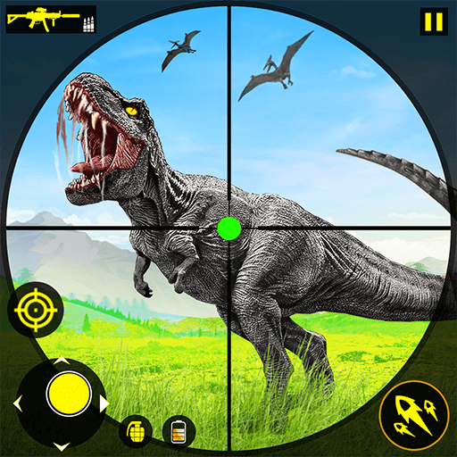 REX Dinosaur Hunting Gun Games