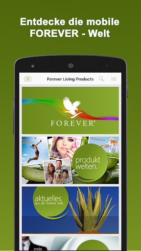 Android application Forever Aloe CH screenshort