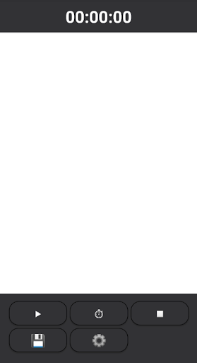 Android application Centesimal Stopwatch screenshort