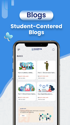 Android application Cuspyd - BDS, NEET MDS screenshort