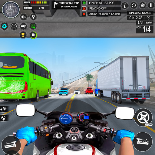 GT Superhero Bike Racing Games