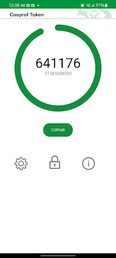 Cooprof Token Screen 2