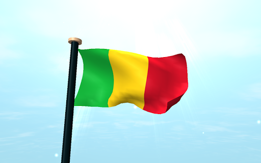 Mali Flag 3D Live Wallpaper