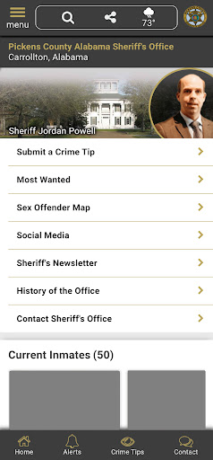 Android application Pickens County AL Sheriff screenshort