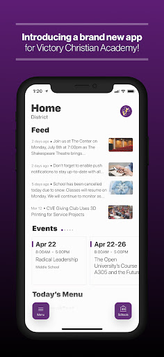 Android application Victory Christian Academy IN screenshort