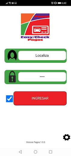 Android application Easy/Check Pagos screenshort