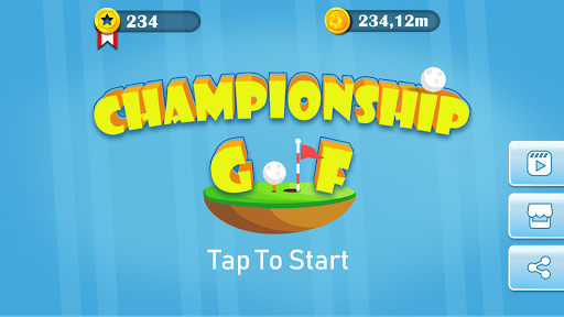 Android application Championship Golf screenshort