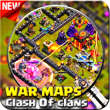 War Clash of Clans Maps 2017 icon