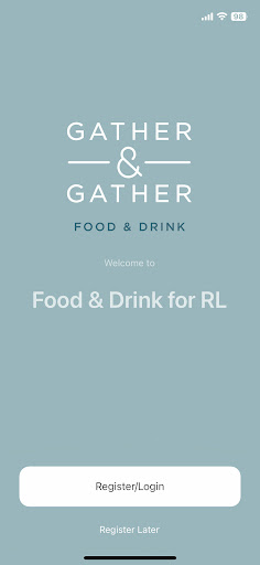 Android application Food & Drink for RL screenshort