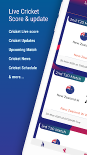 Live cricket Score - T20 Fixtures & Info 2.0.2 APK screenshots 1