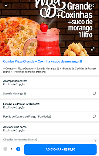 Lobo Pizzaria Delivery Screen 2